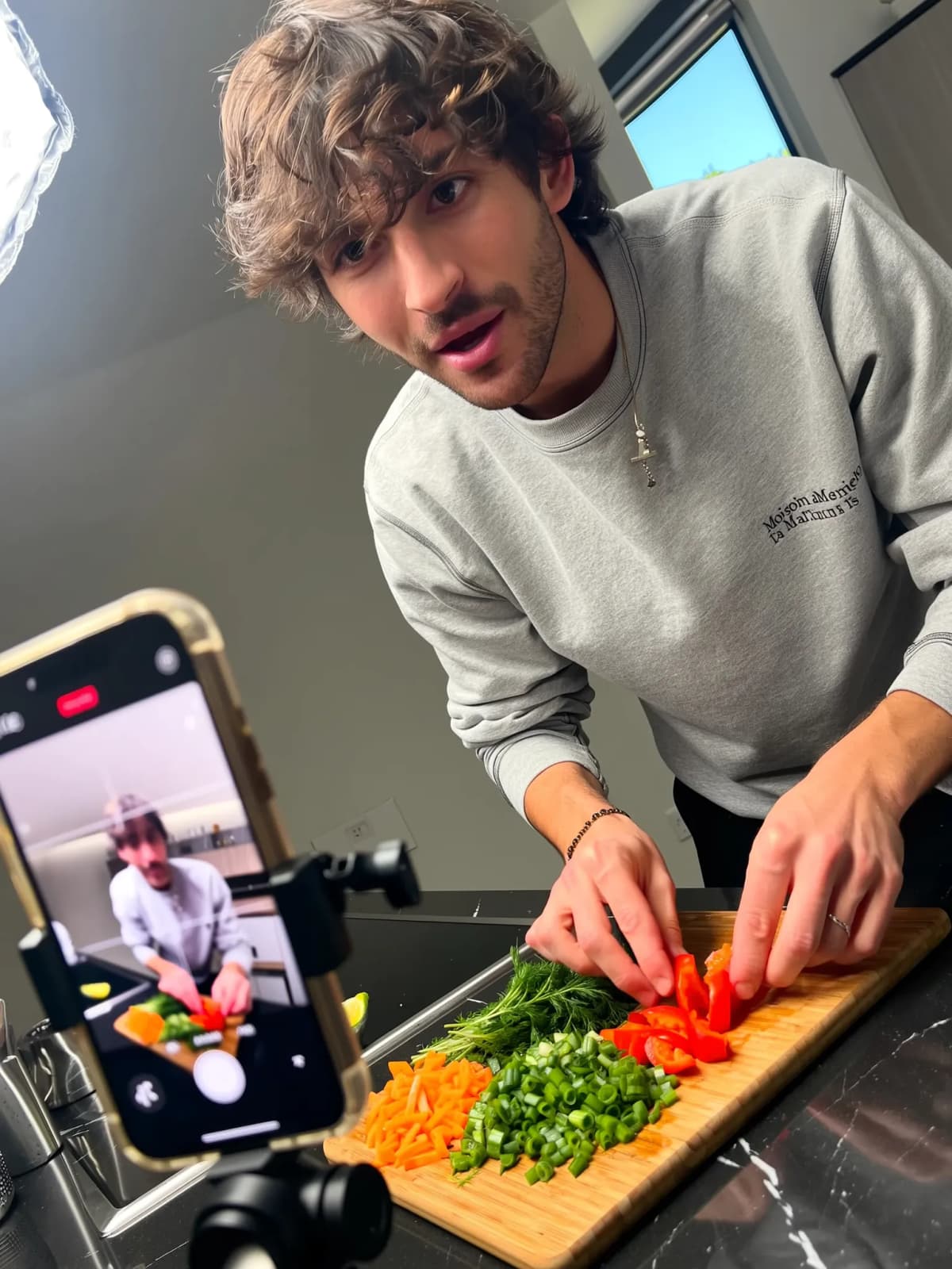 Delicious meals created with AI assistance